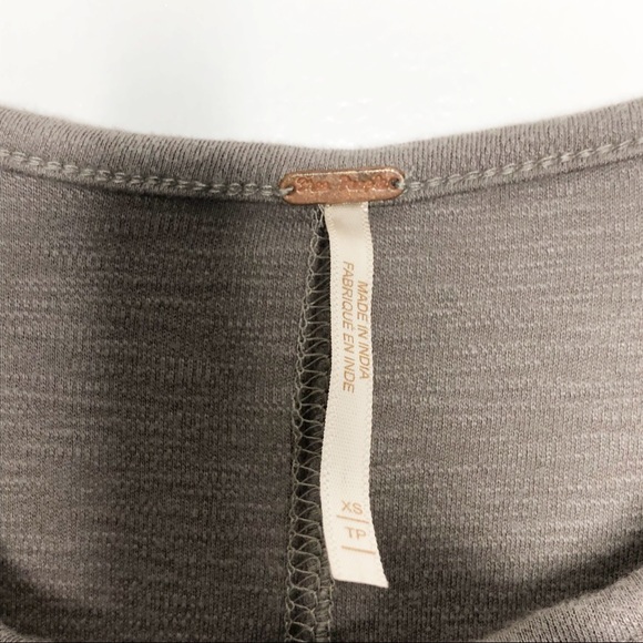 Free People | Light Brown Long Sleeve Tee Size XS - Picture 3 of 5